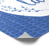 Live Liebe Lagom - Fun Swedish Poster (Ecke)