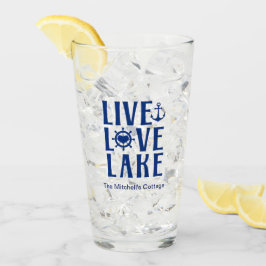 Live Liebe Lake - Schifffahrtsrad Glas