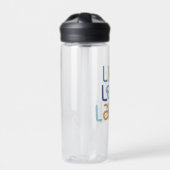 Live-Liebe Latke Hanukkah Design Trinkflasche (Vorderseite)