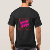 Live-Liebe Laugh Bold Typografy T-Shirt (Rückseite)