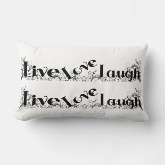 LIVE LIEBE LAUGH Design Schlafzimmer oder Couchkis Lendenkissen