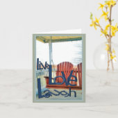 Live Liebe Laugh Greetings Karte (Gelbe Blume)