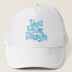 Live Liebe Laugh Hat Truckerkappe