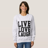 LIVE LIEBE LAUGH Inspiration Ladys T - Shirt (Vorne ganz)