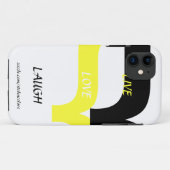 Live-Liebe Laugh iPhone 5 Case-Mate iPhone Hülle (Rückseite (Horizontal))