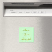 Live Liebe Laugh Magnet (In Situ (Geschirrspüler))