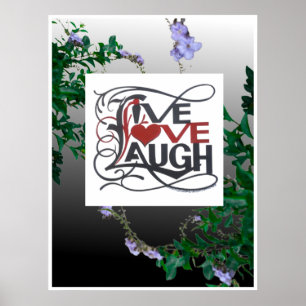 LIVE LIEBE LAUGH POSTER