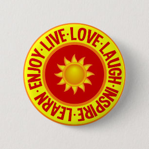 Live Liebe Laugh ... Schaltfläche Button