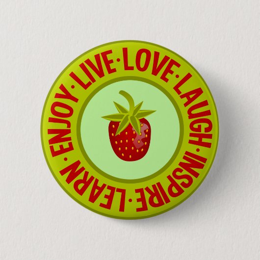 LIVE LIEBE LAUGH ... Schaltfläche Button (Vorderseite)