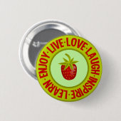 LIVE LIEBE LAUGH ... Schaltfläche Button (Vorne & Hinten)