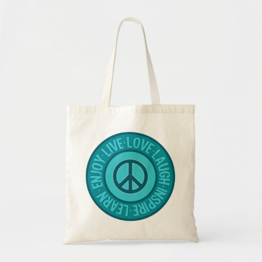 LIVE LIEBE LAUGH ... Tasche - wählen Sie Stil & Fa (Vorne)