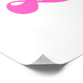Live-Liebe Laugh Typografy| Inspirierend Poster (Ecke)