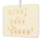 Live-Liebe Lauschen Niedlich Notedry Air Freshener Autolufterfrischer (Links)