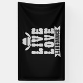 Live Liebe Linedance Banner (Vertikal)