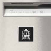 Live Liebe Linedance Magnet (In Situ (Geschirrspüler))