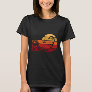 Live Liebe Lip Lesen Gebärdensprache Taube Bewusst T-Shirt