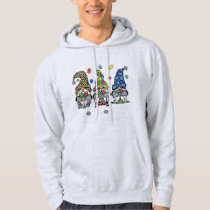 Live-Liebe Niedliches Gnome-Autismus-Bewusstsein Hoodie