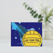 Live Liebe Polo - Veranstaltungseinladungen Einladung (Stehend Vorderseite)