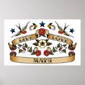 Live-Liebe Poster (Vorne)