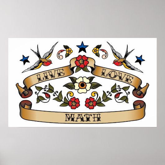 Live-Liebe Poster (Vorne)