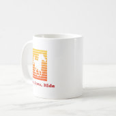 Live Liebe Reiten Kaffeepause Tasse (Vorderseite Links)