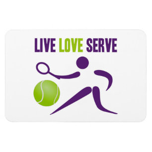 Live. Liebe. Serve. Magnet