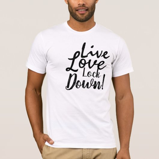 Live Liebe sperren! T-Shirt (Vorderseite)