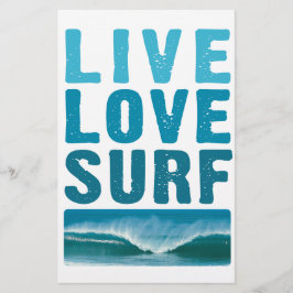 live_Liebe_surf Briefpapier