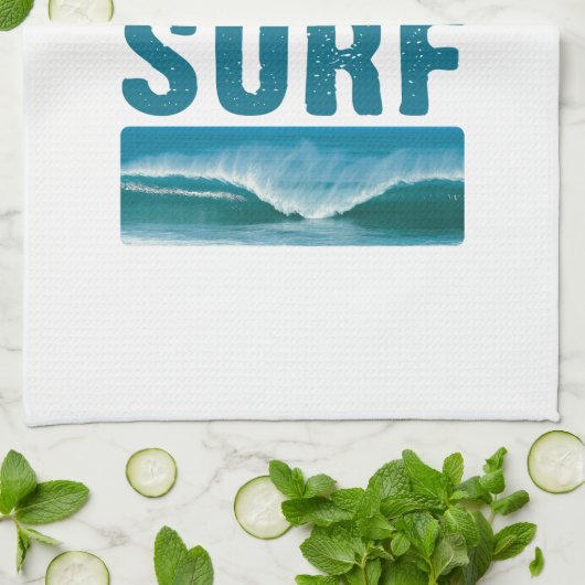 live_Liebe_surf Handtuch (Gefaltet)