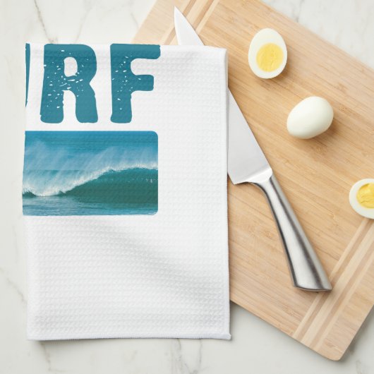 live_Liebe_surf Handtuch (Viertel Falte)