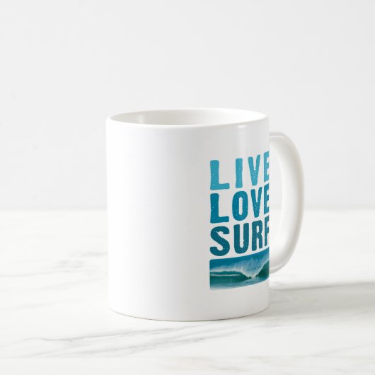 live_Liebe_surf Kaffeetasse (VorderseiteRechts)
