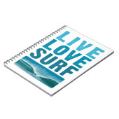 live_Liebe_surf Notizblock (Linke Seite)