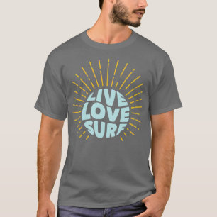 Live Liebe Surf TShirt