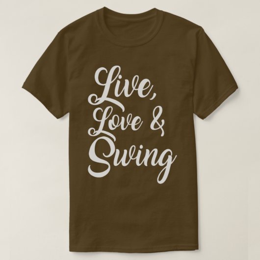 LIVE LIEBE SWPool Geschenk T-Shirt (Design vorne)