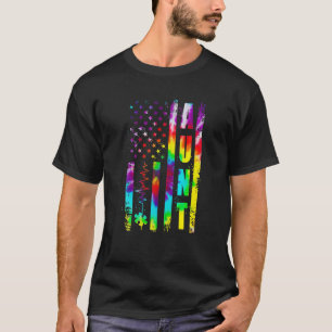Live-Liebe Tante Autismus Sensibilisierung Gefärbt T-Shirt