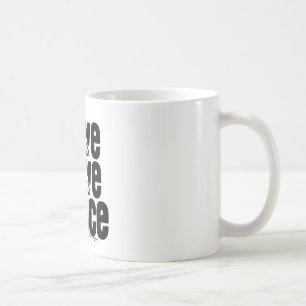 Live, Liebe, Tanz-Ballerina Kaffeetasse