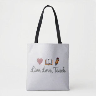 Live-Liebe Teach-Tasche Crossbody Tasche