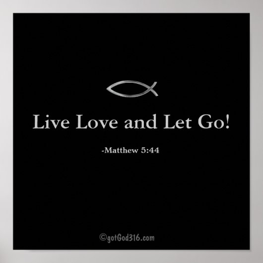 Live Liebe und Lass Go! gotGod316.com Poster (Vorne)