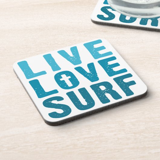 Live-Liebe Untersetzer (Linke Seite)