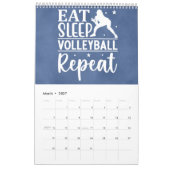 Live-Liebe Volleyball-Inspirationen Kalender (Mär 2027)