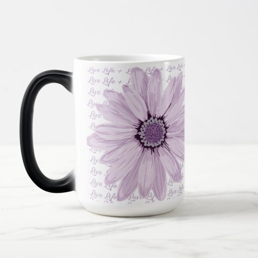 Live Life Blumenwelt Tasse (Links)