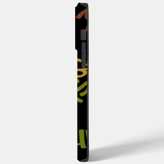 Live Life Große Word Art Case-Mate iPhone Hülle (Rückseite / Links)