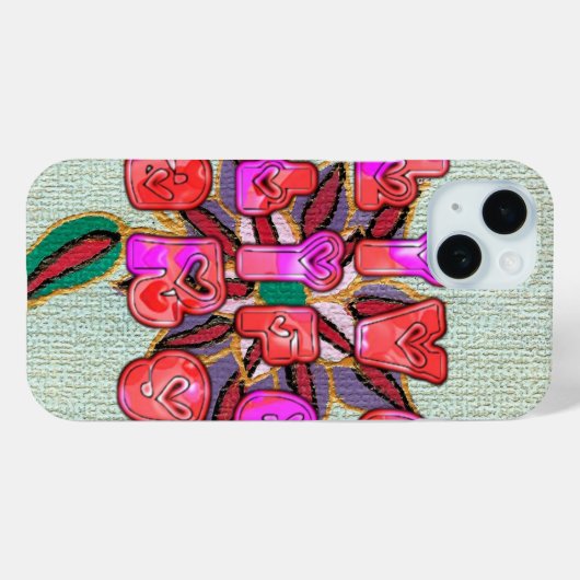 "Live Life Large" Art Print Case-Mate iPhone Hülle (Rückseite (Horizontal))