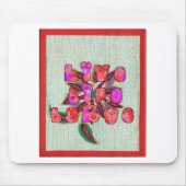 "Live Life Large" Art Print Mousepad (Vorne)