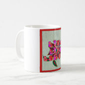"Live Life Large" Kunstdruck Kaffeetasse (Vorderseite Links)