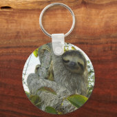 Live Life Like a Sloth Schlüsselanhänger (Vorderseite)