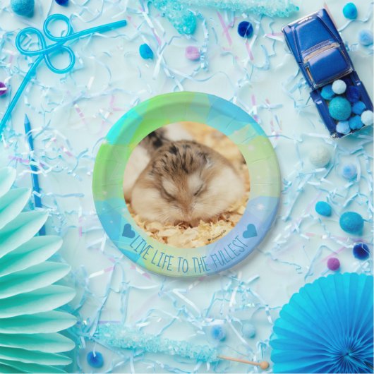 Live Life to Fullest - Hammyville Hamsters Pappteller (Party)
