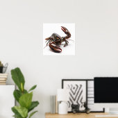 Live Lobster Poster (Heimbüro)