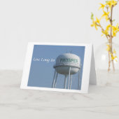 Live Long in Prosper (TX) Grußkarte Karte (Gelbe Blume)