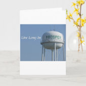 Live Long in Prosper (TX) Grußkarte Karte (Gelbe Blume)